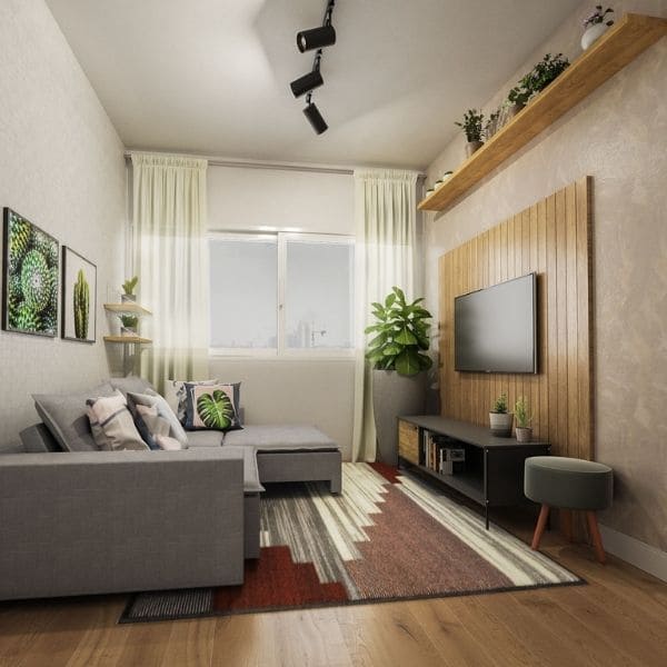 Móveis multifuncionais: otimize espaços em salas pequenas