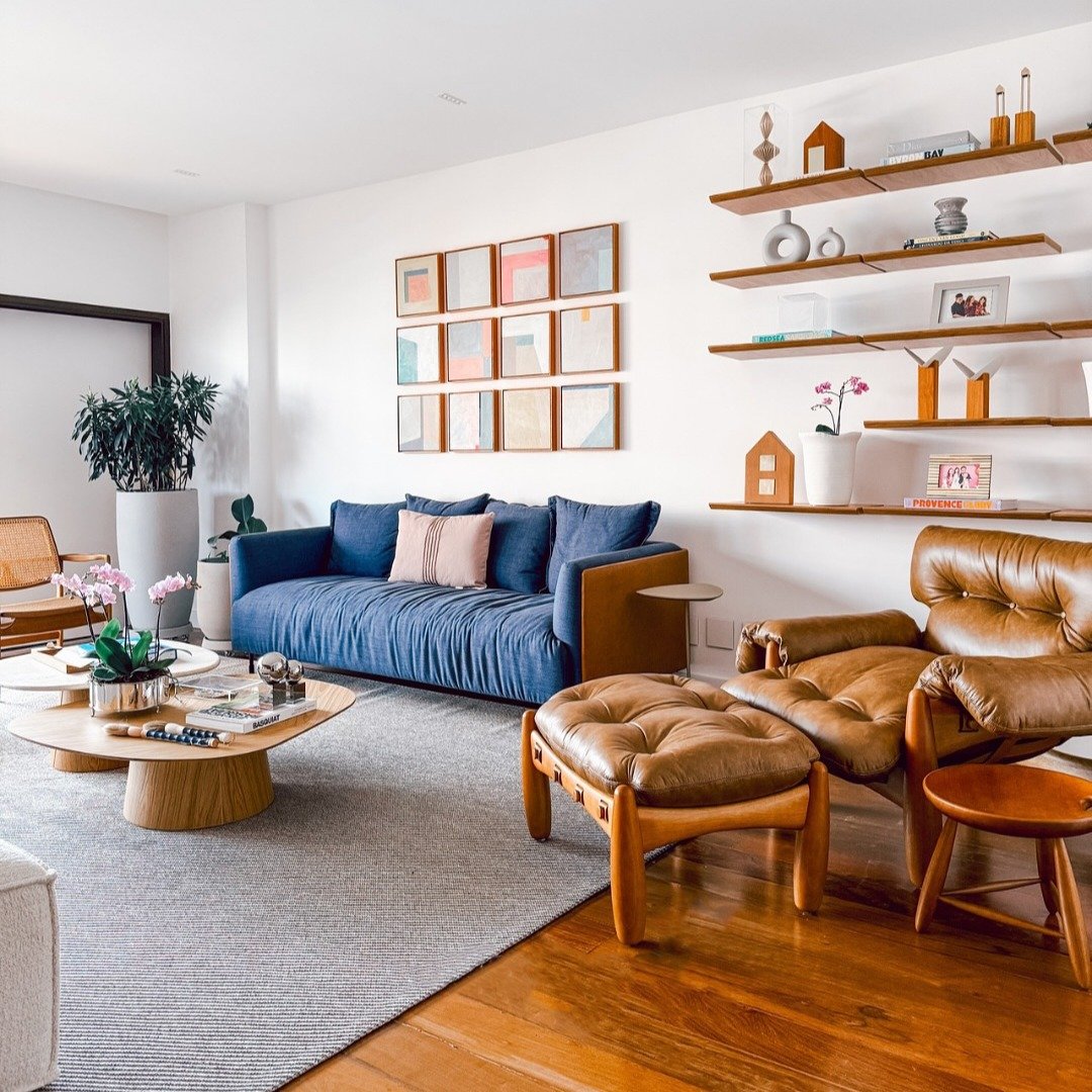 ideias criativas para decorar sala pequena gastando pouco