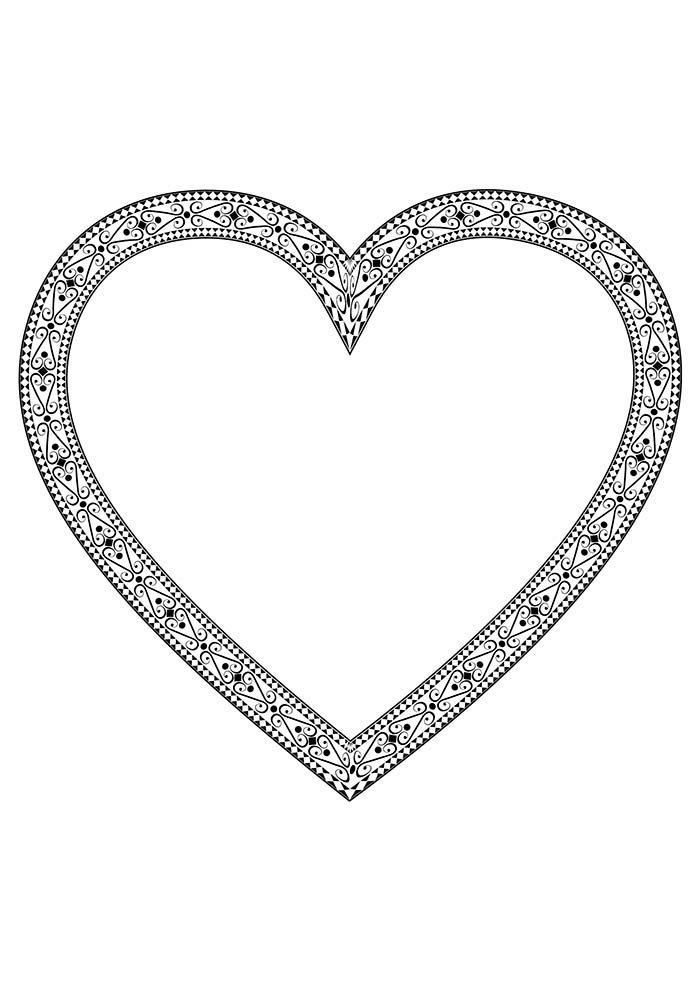 molde coração feltro ou eva comparativo