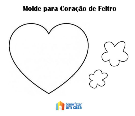 molde coração pequeno para chaveiro