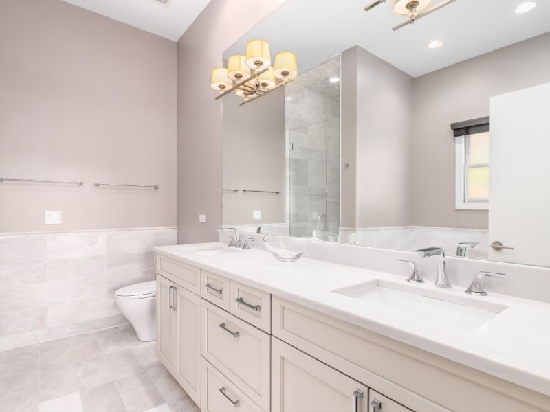 cores ideais para banheiro pequeno