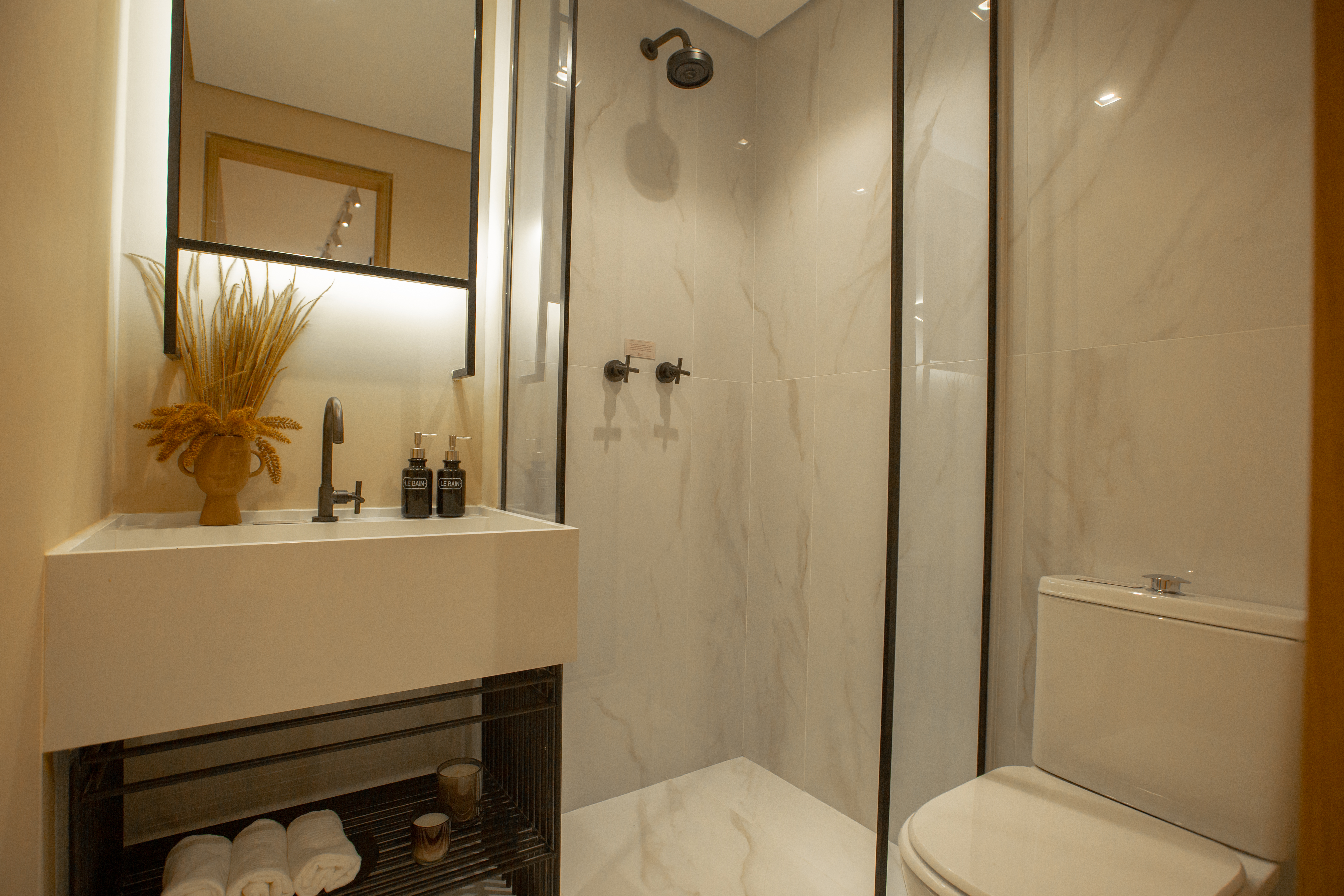 cores ideais para banheiro pequeno