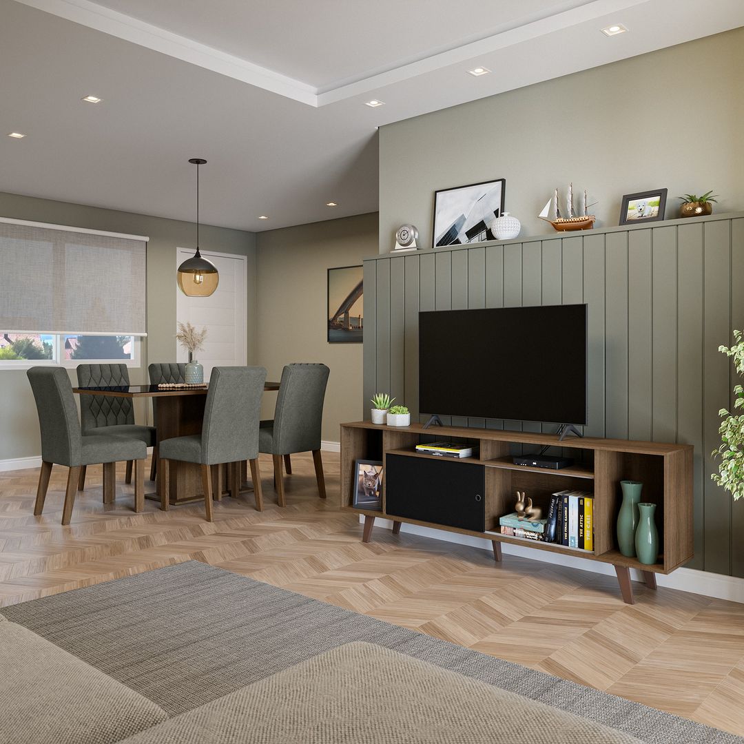 Parede de Destaque 2026: Cores Vibrantes para Transformar Sua Sala