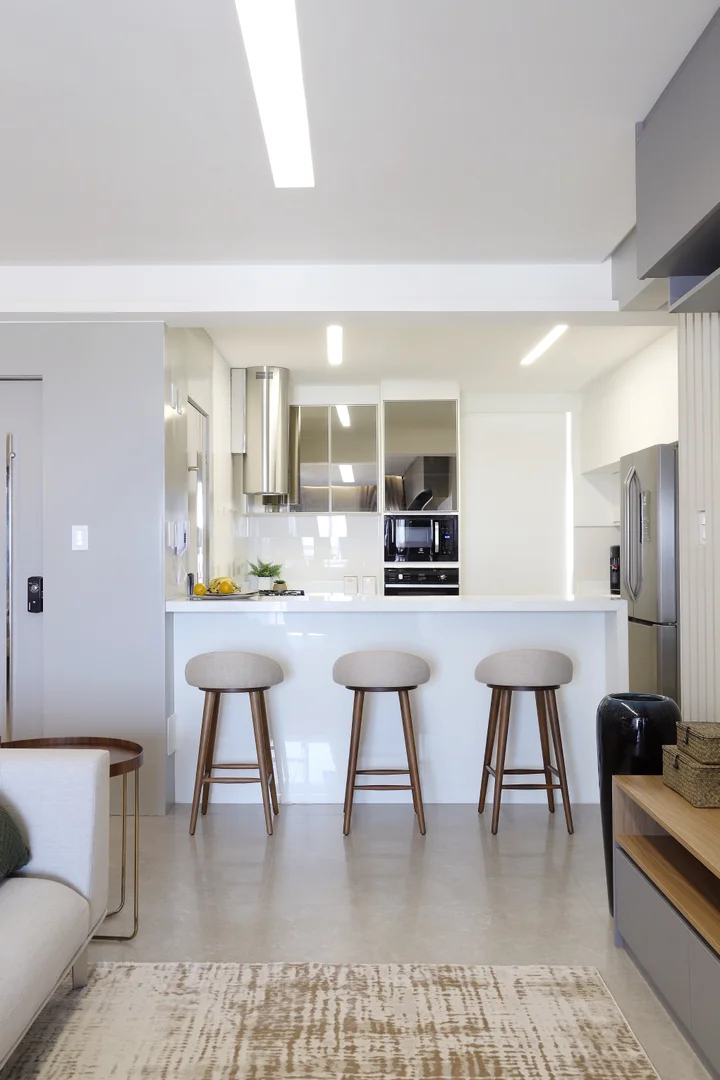 cozinha americana pequena