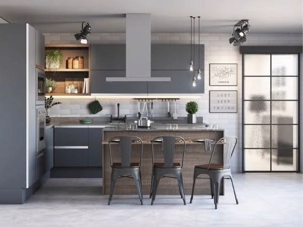 cozinha americana pequena