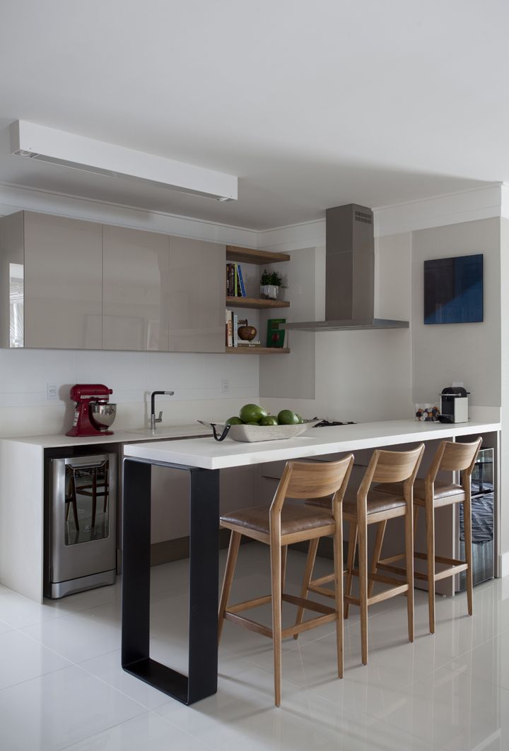 cozinha americana pequena