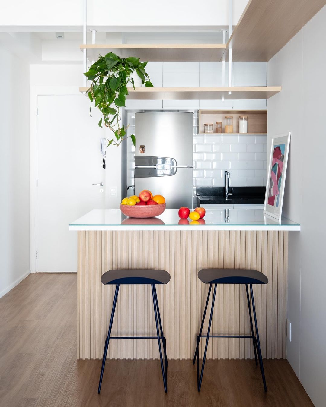 cozinha americana pequena