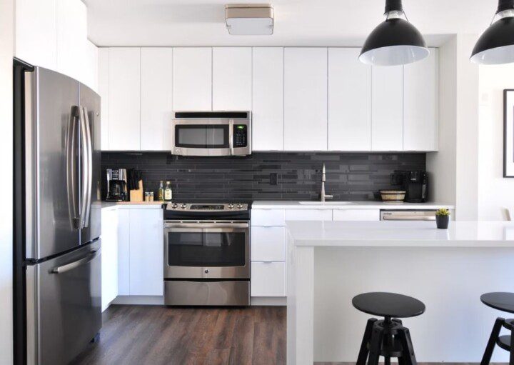 cozinha americana pequena