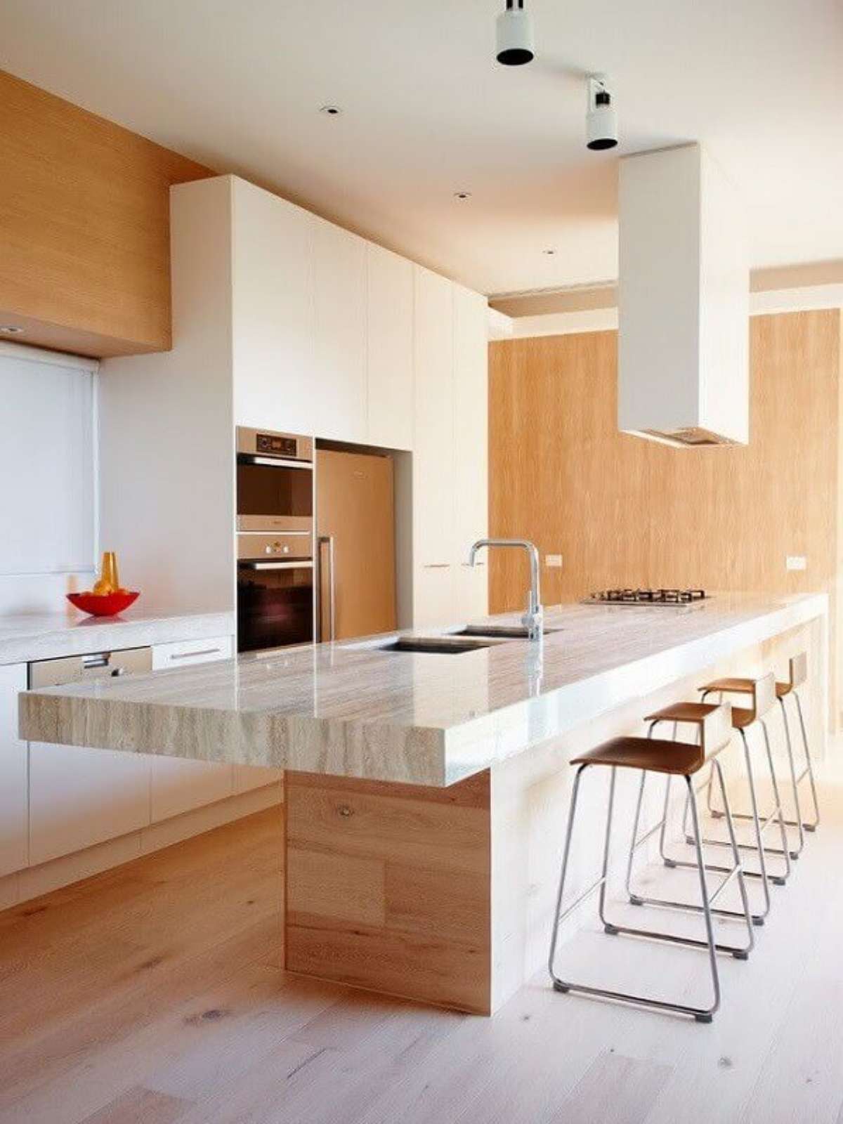 ideias de cozinha com ilha central pequena