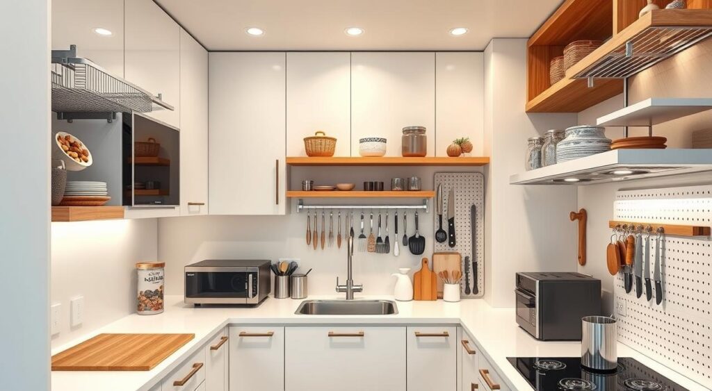 cozinha com mais espaco e organizada