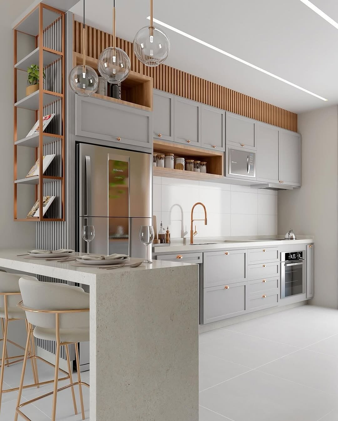 open concept kitchen
