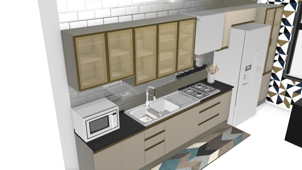 Cores e Iluminação que Transformam Cozinhas Estreitas