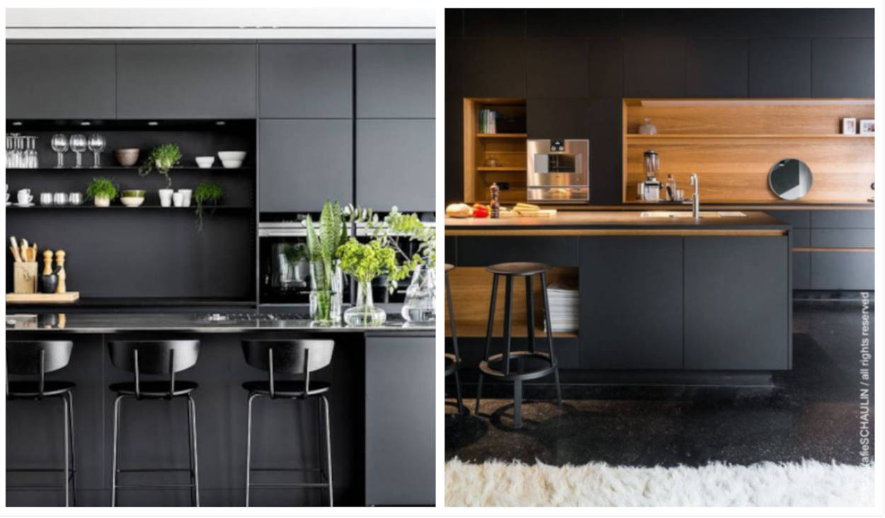 5 Inspirações de Cozinha Planejada Preta para Transformar seu Espaço