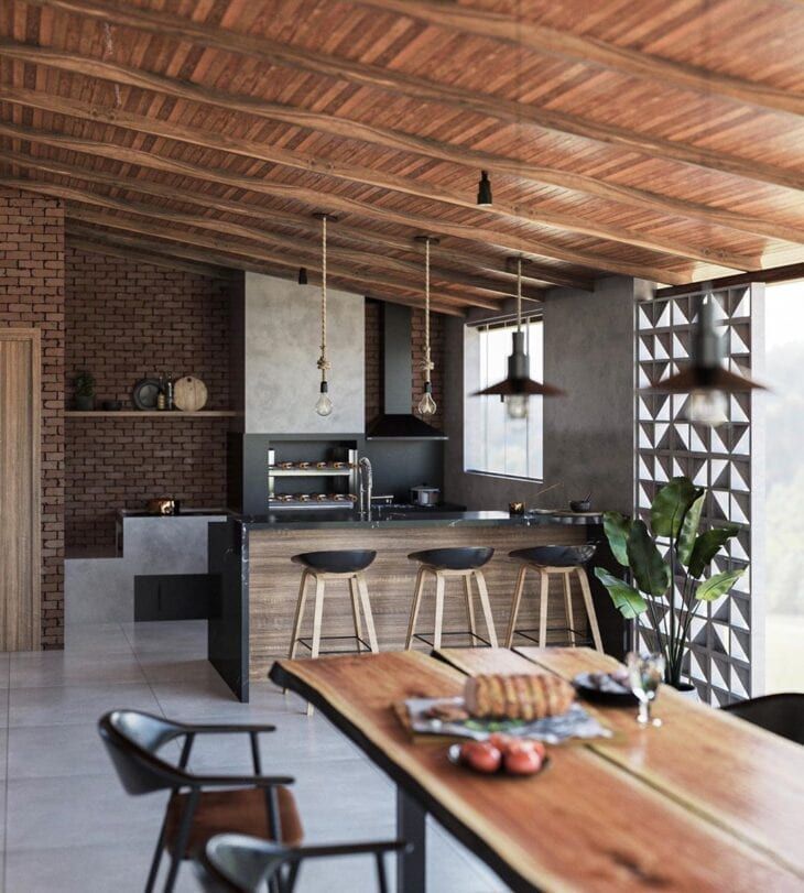 erros comuns ao decorar cozinha rustica