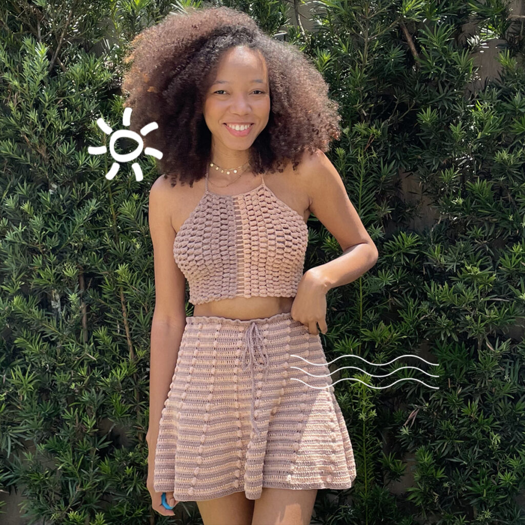 como evitar cropped de croche que nao veste bem