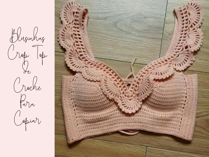 cropped de croche com barbante ou fio de algodao qual o melhor