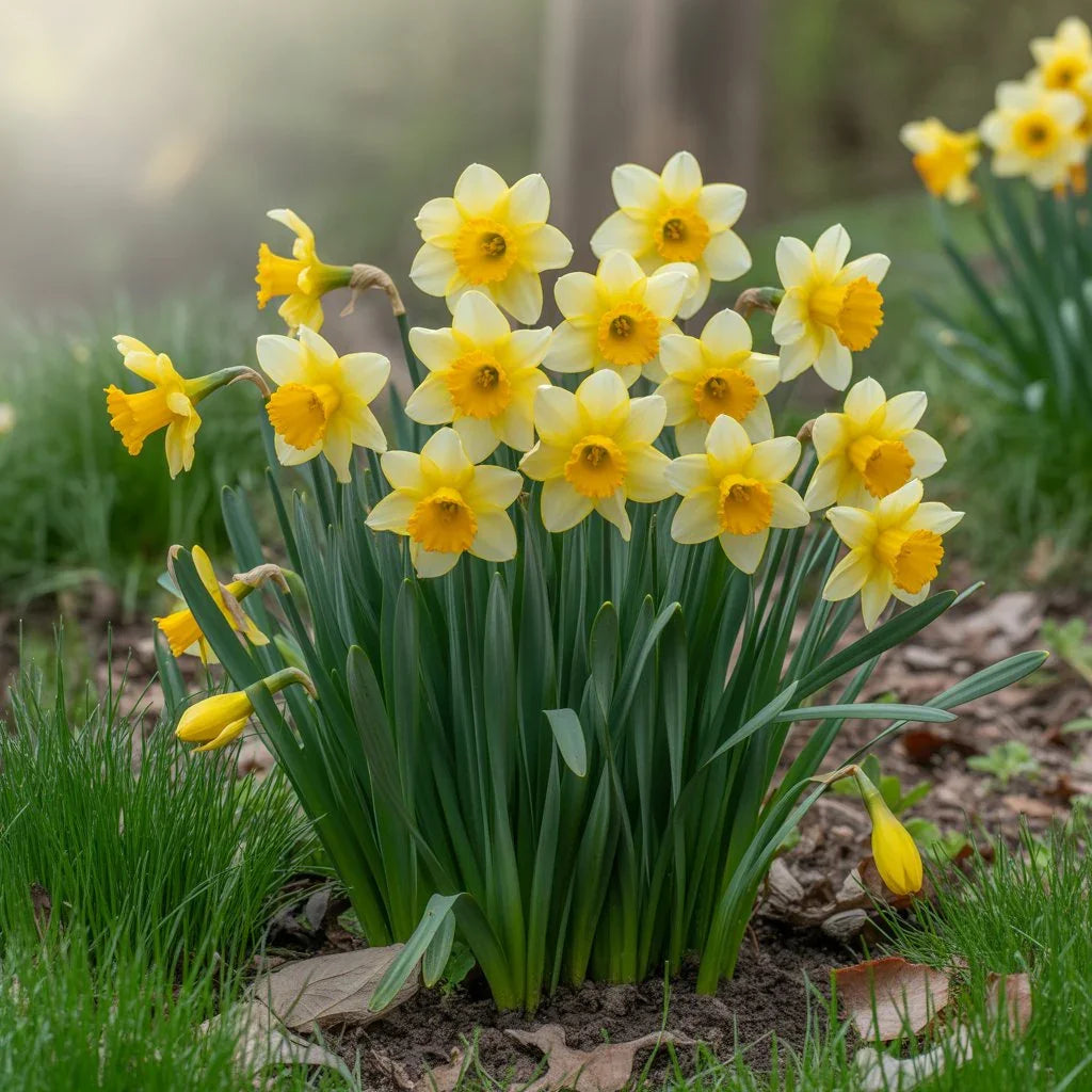 daffodil amarelo vs daffodil branco