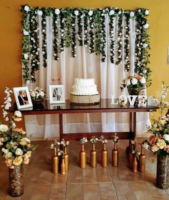 decoracao barata para casamento no civil