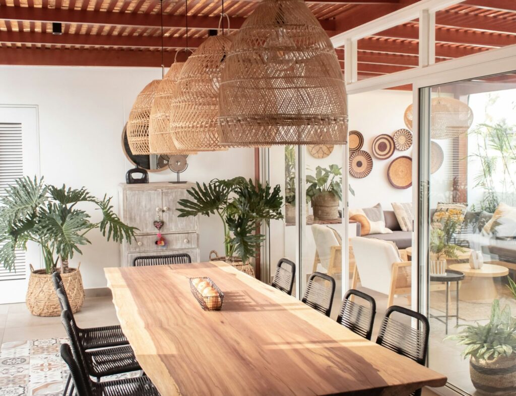 decoracao boho chic vs minimalista apartamento