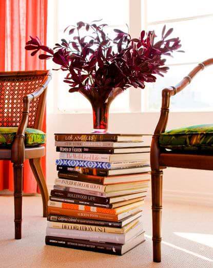 decoracao com livros