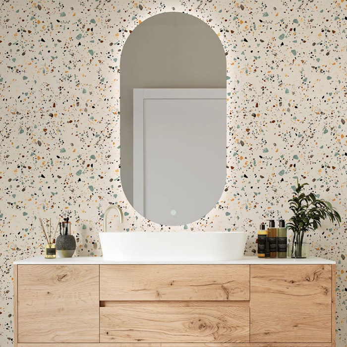 decoracao com papel de parede lavavel