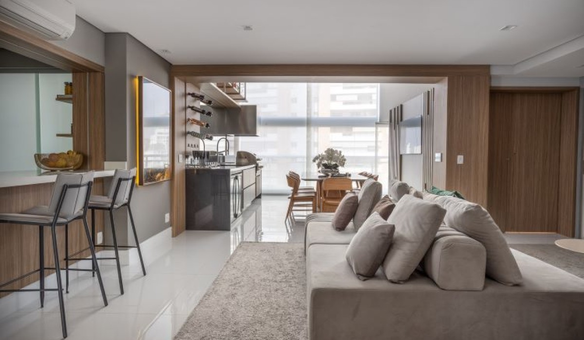 ideias de decoração pé direito duplo sala