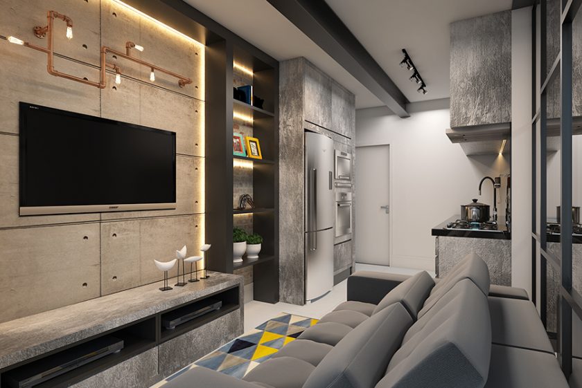 DIY: Como Fazer uma Parede de Cimento Queimado em Casa