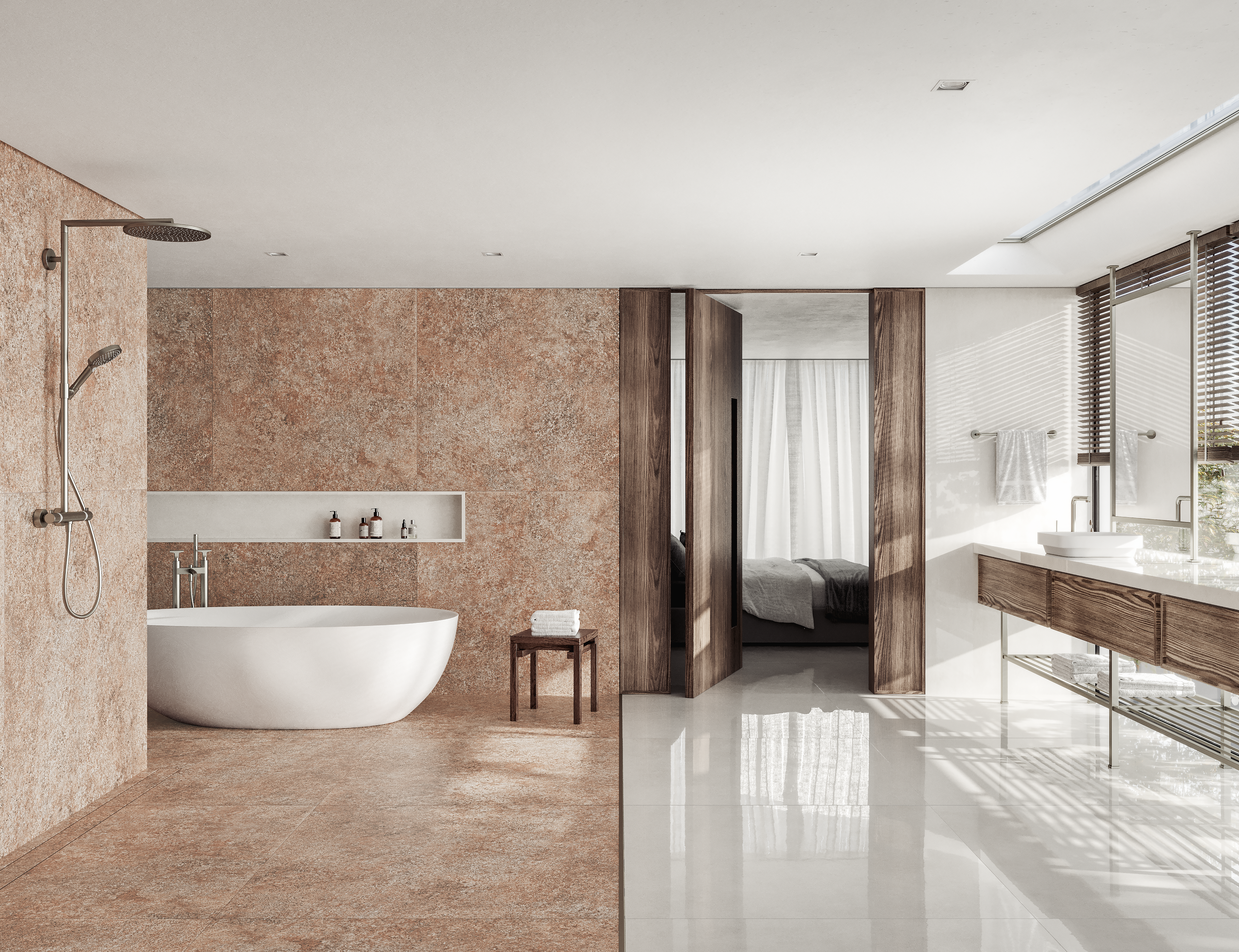 Guia Completo: Como Escolher o Porcelanato Ideal para Cada Área do Seu Banheiro