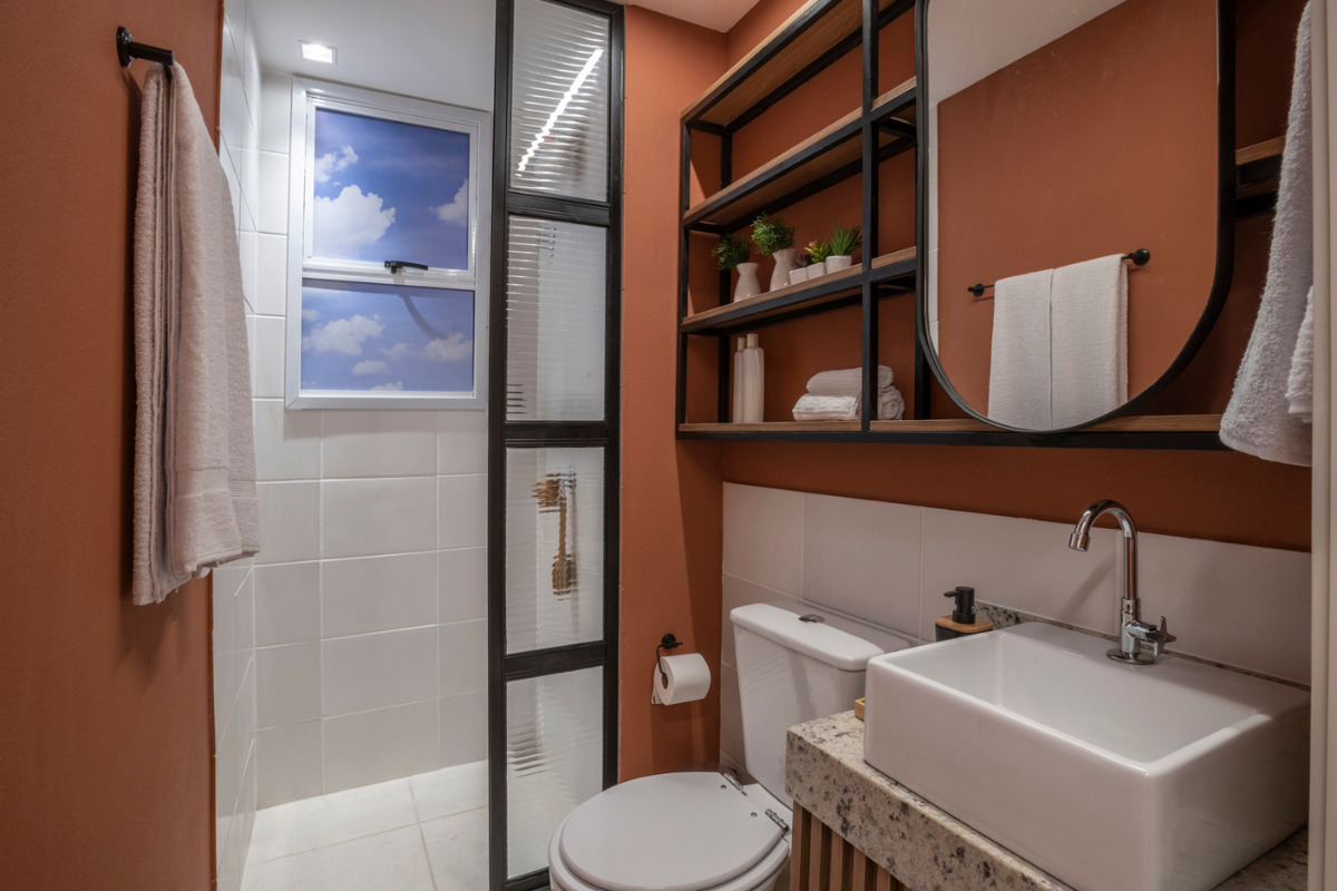 decoracao de banheiro gastando pouco