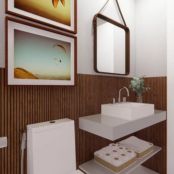 decoracao de banheiro gastando pouco