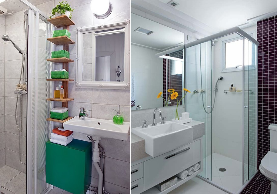 decoracao de banheiro gastando pouco