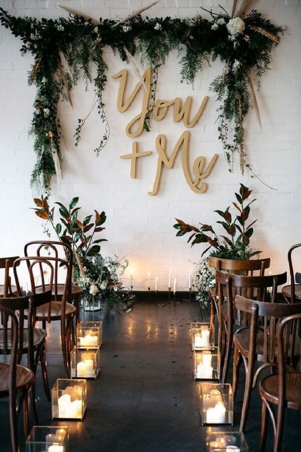 decoracao de casamento simples