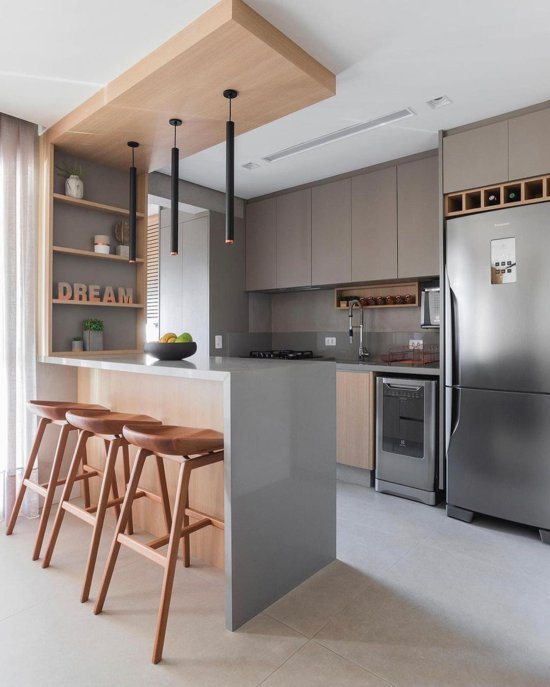 decoracao de cozinha americana