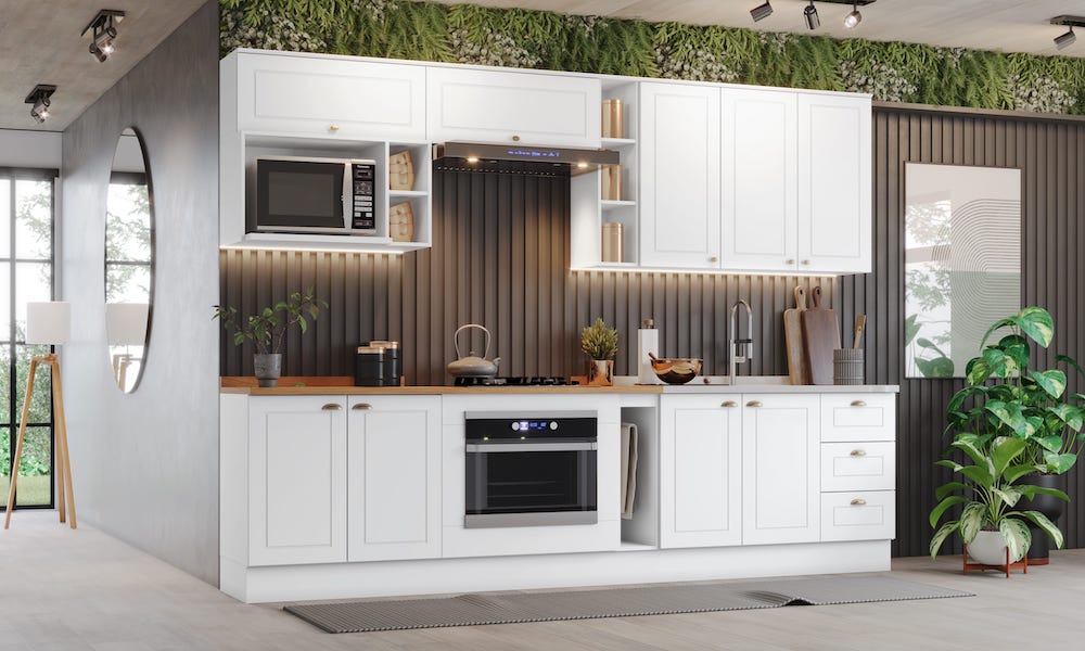 decoracao de cozinha com mesa retangular 6 lugares