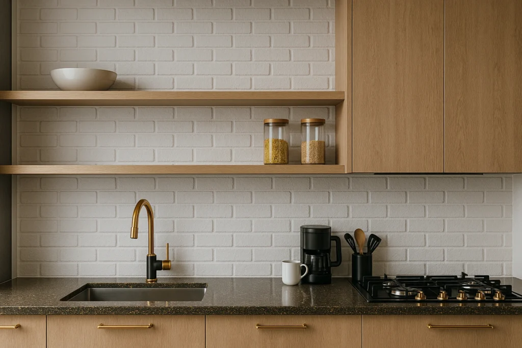 quanto custa decorar cozinha com parede de tijolinho