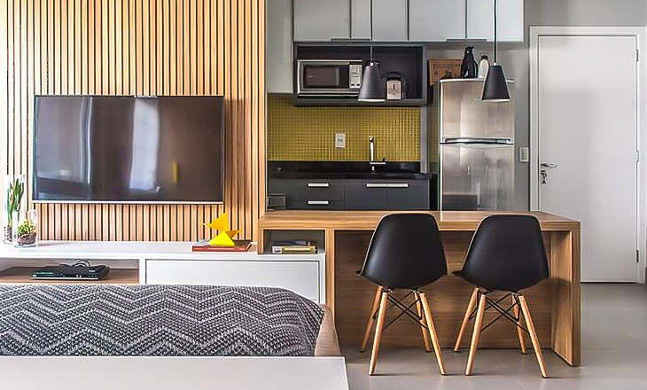 decoracao de cozinha compacta