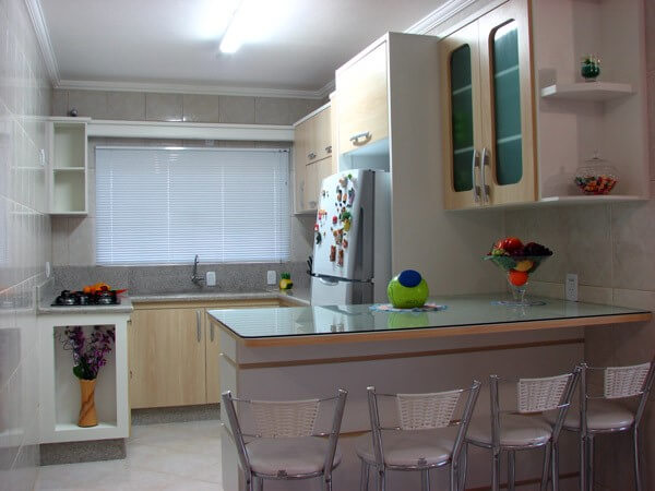 ideias de decoração cozinha pequena simples