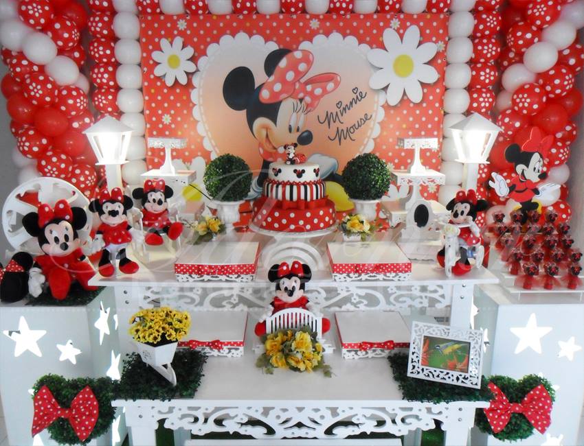 Decoração Minnie Realeza: Dicas para uma Festa Luxuosa e Sofisticada