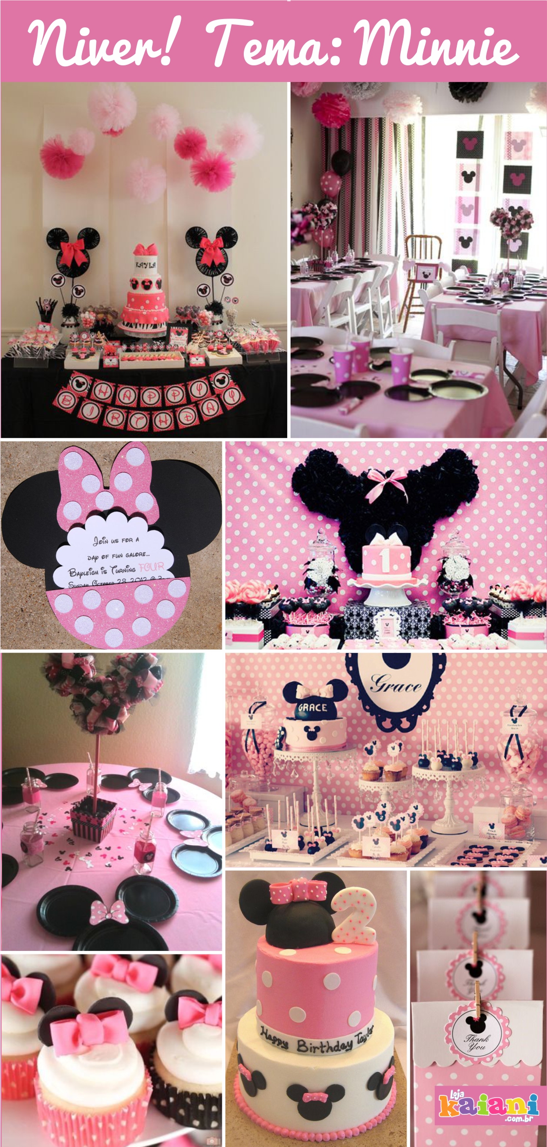 Minnie Vermelha vs. Minnie Rosa: Qual Estilo de Decoração Combina Mais com Sua Festa?