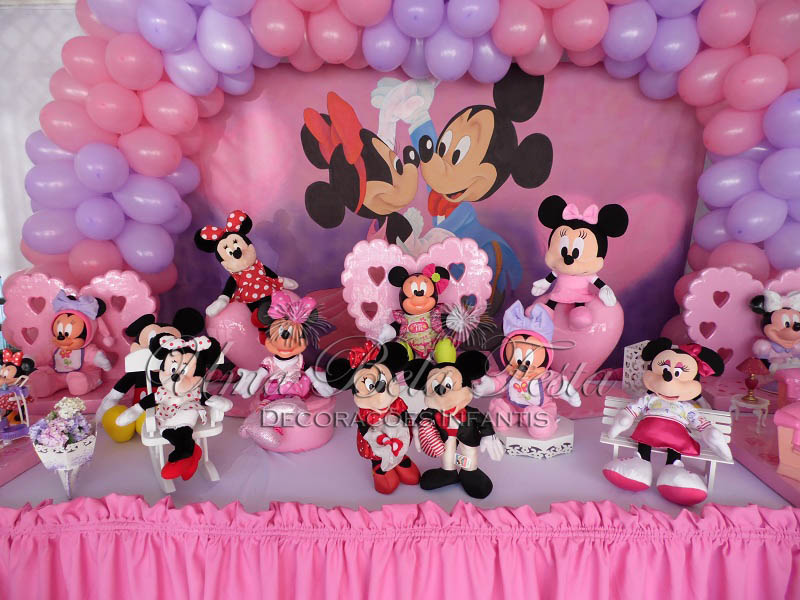 decoracao de festa infantil minnie