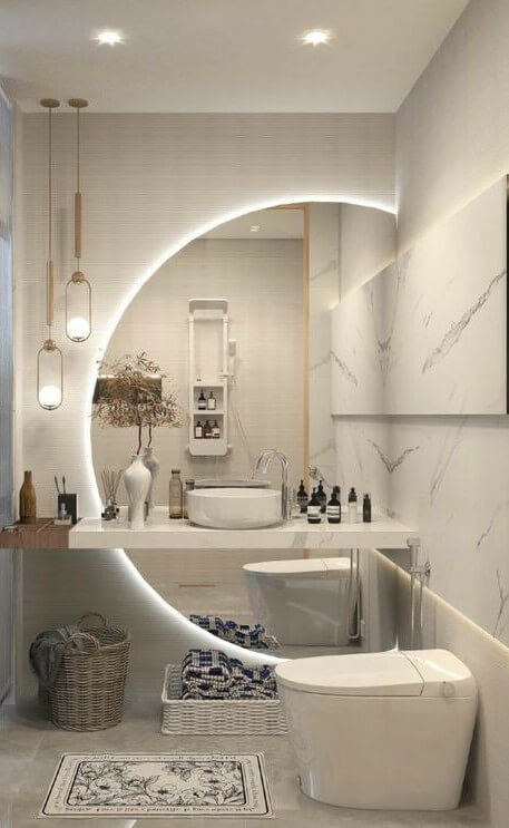 lavabo preto fosco vs lavabo branco