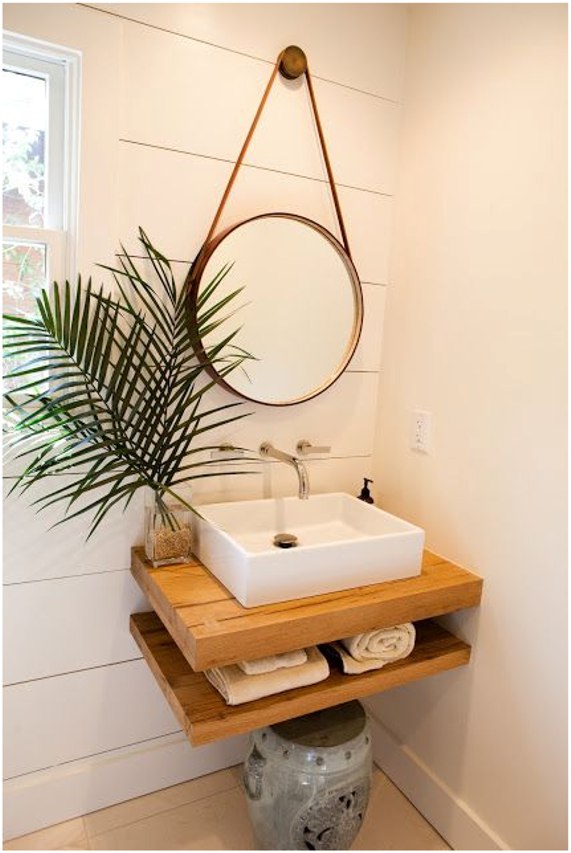 ideias de decoração lavabo pequeno e moderno