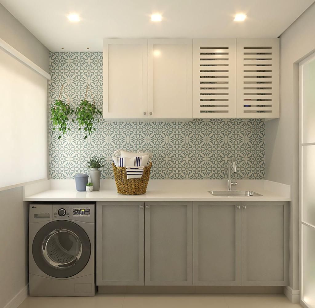 erros comuns ao decorar lavanderia