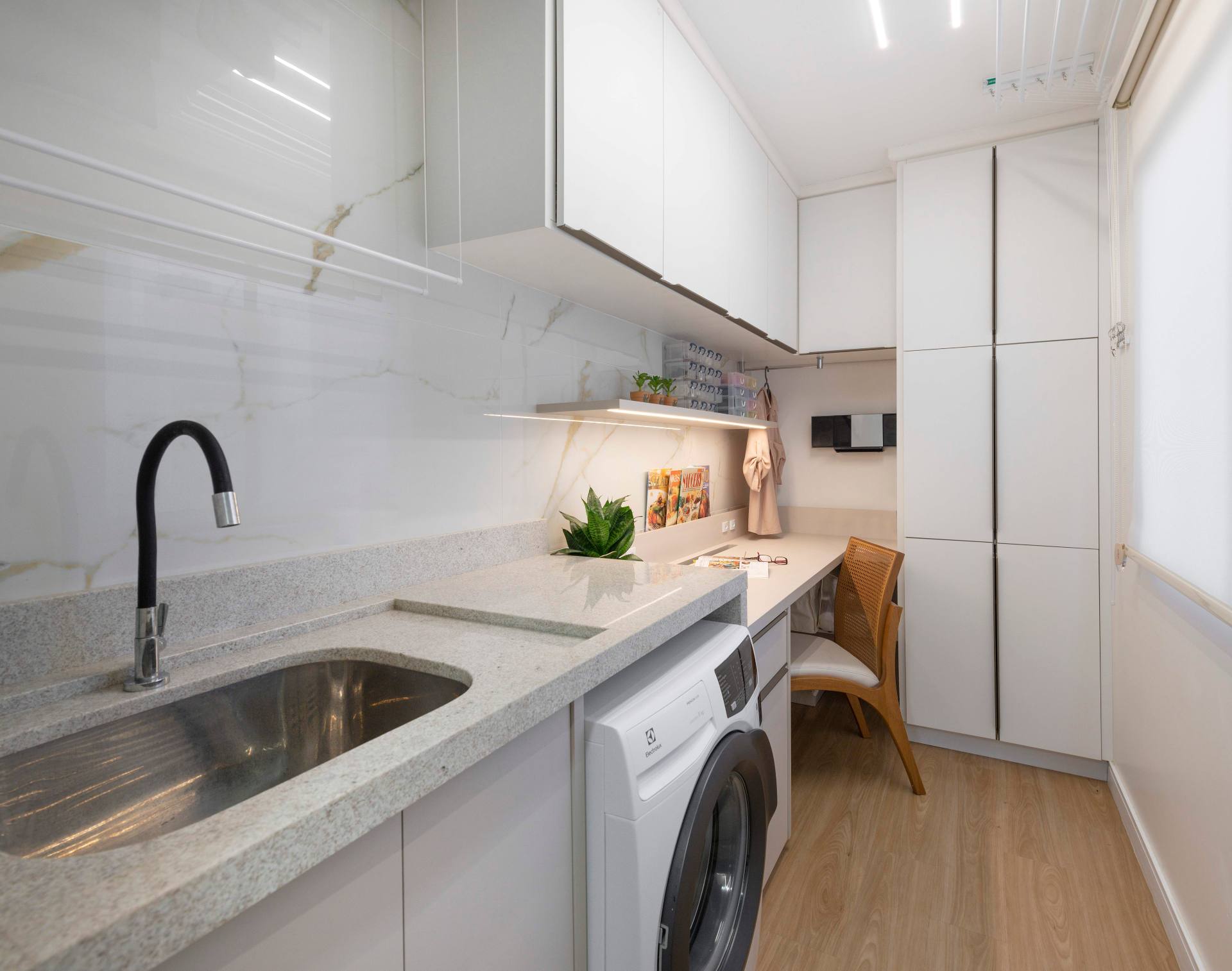 quanto custa decorar lavanderia pequena