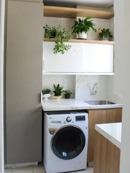 quanto custa decorar lavanderia pequena