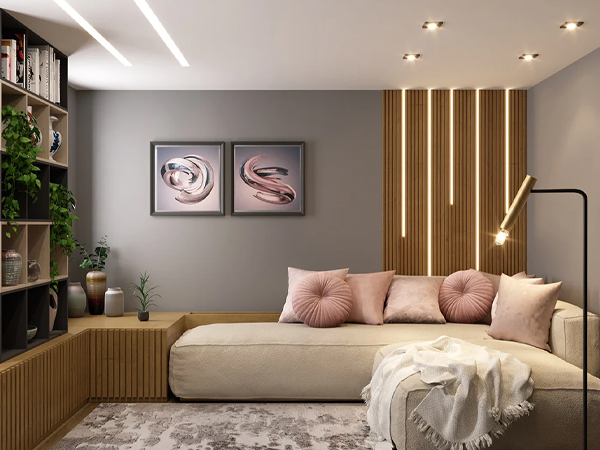 decoracao de parede de sala