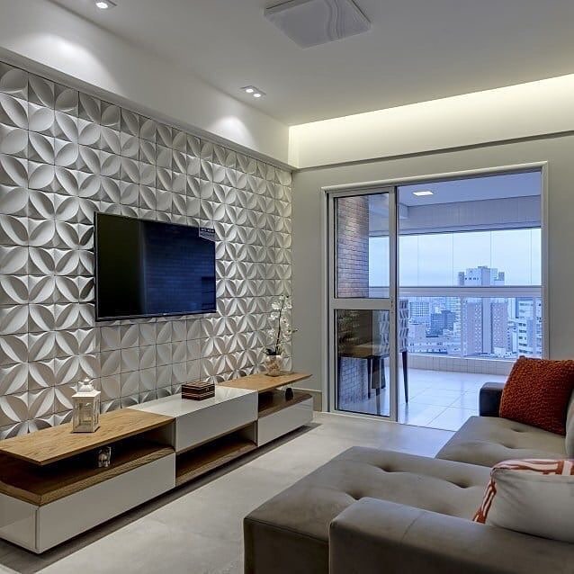 ideias criativas para decorar parede de sala vazia