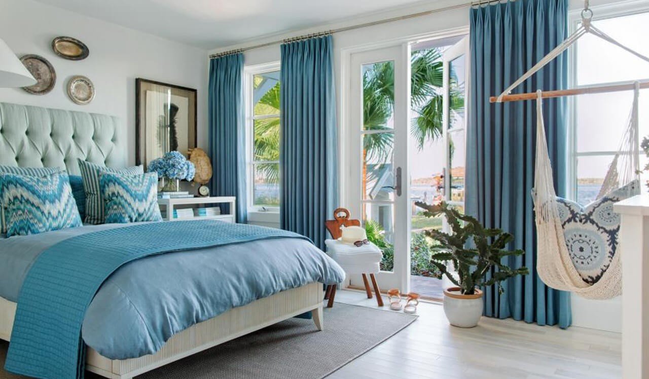 decoracao de quarto azul