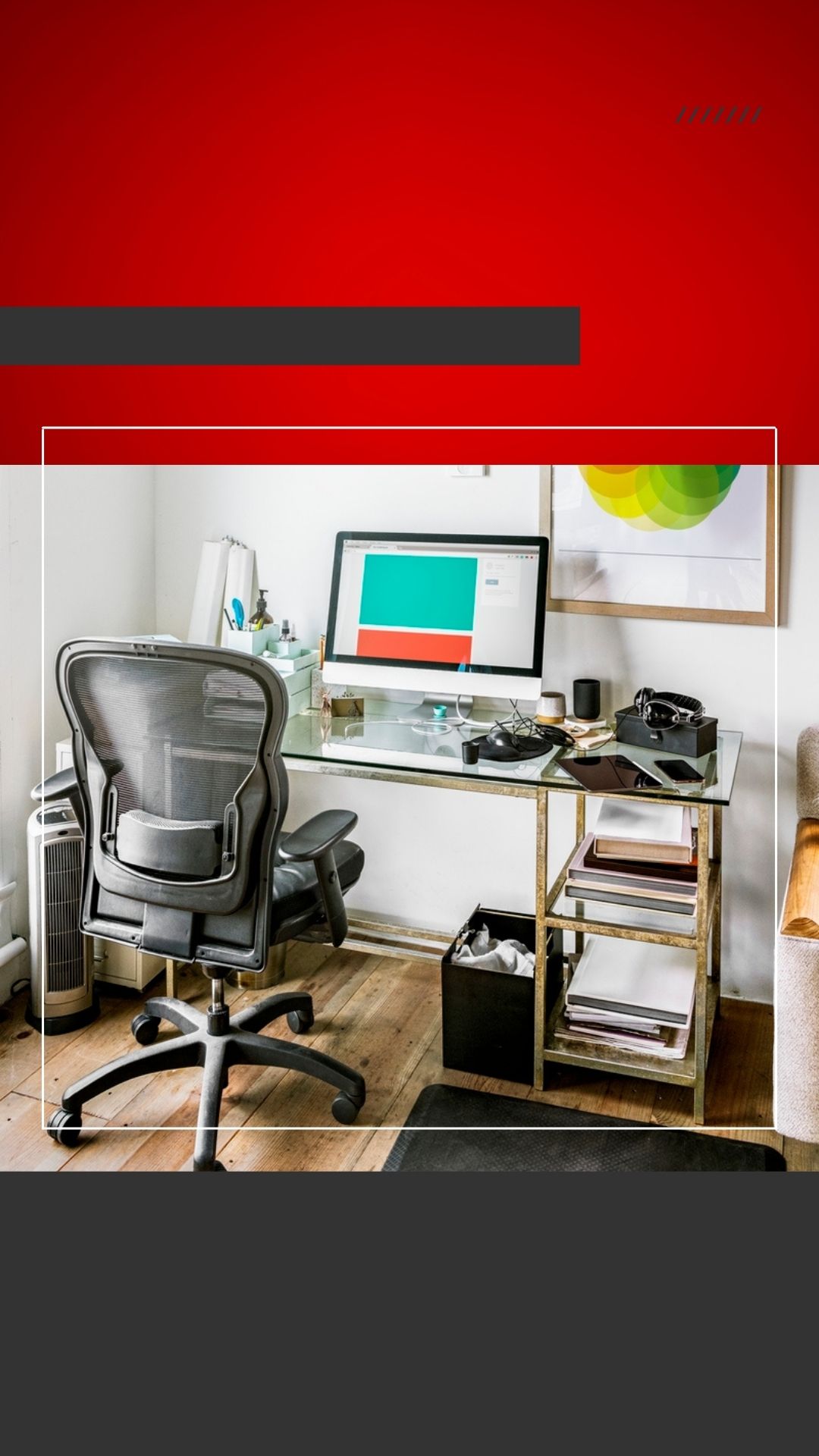 decoracao de quarto com escrivaninha