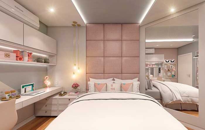 decoracao de quarto de adolescente feminino